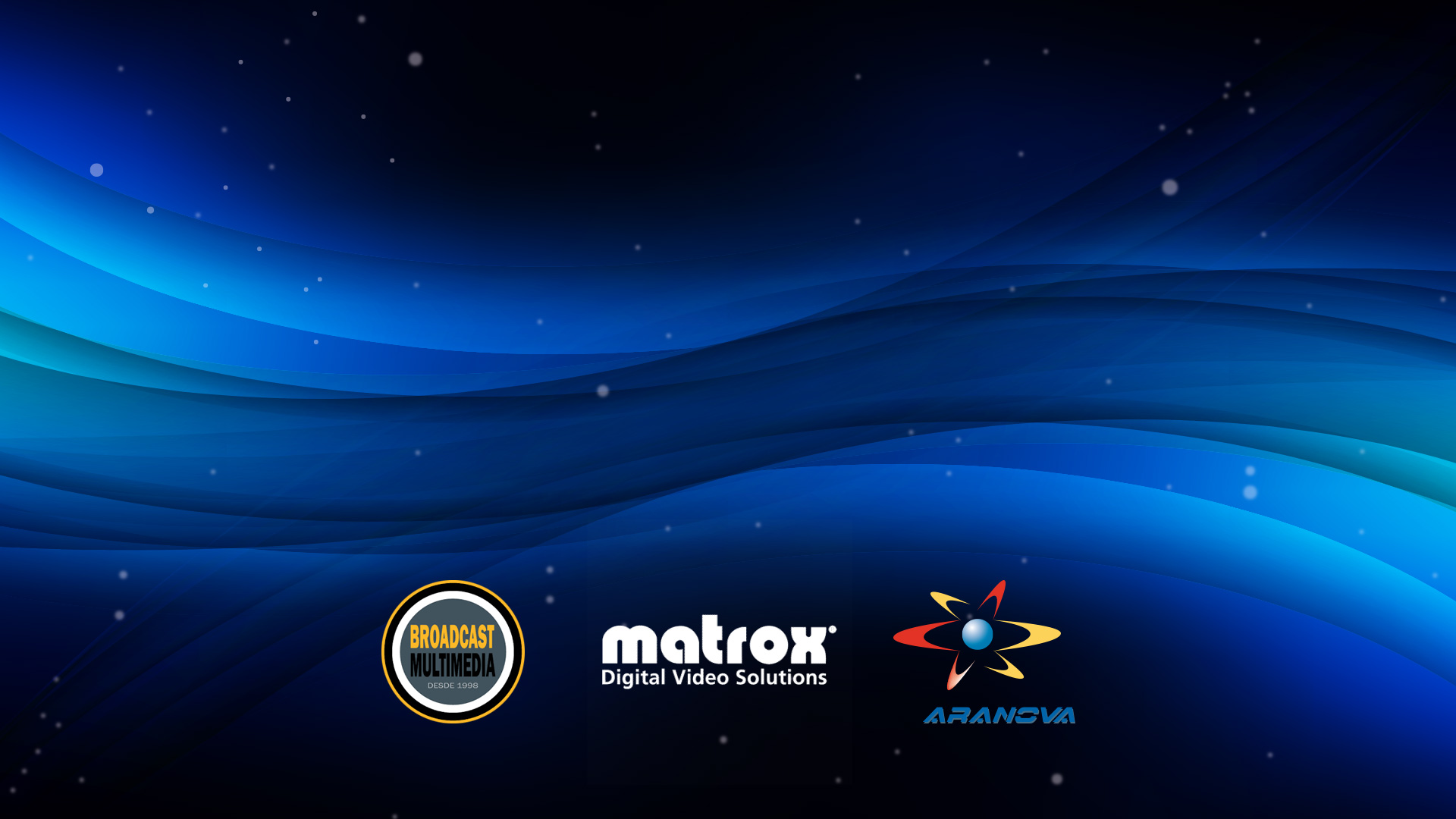 Fondo de la promoción con logos de marcas